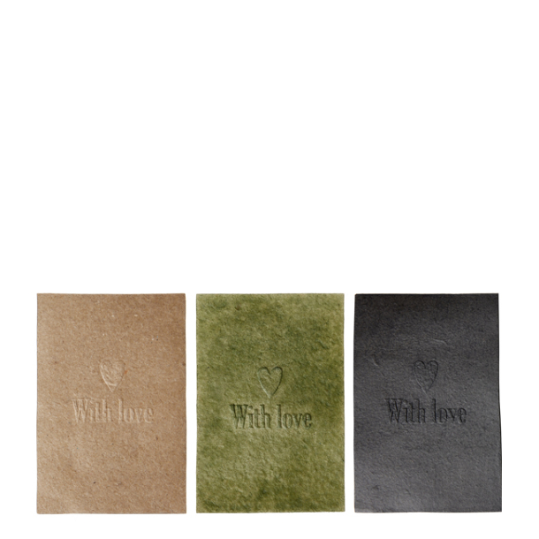 Lyknskningskort With Love design - refill