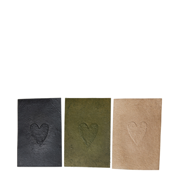 Lyknskningskort Heart design - refill