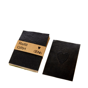 Lyknskningskort Heart design - refill