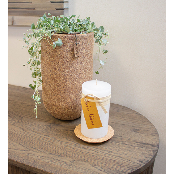 S/3 XL WOOD'z vase/pots, Light Wood