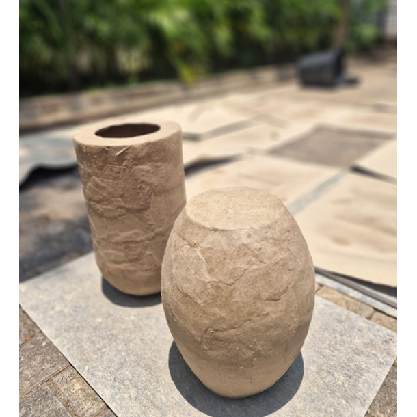 S/2 WOODz XL Totes, Caffe