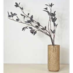 Wood'z pique fleur vase, light wood