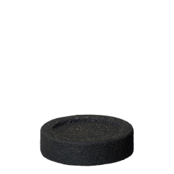 WOODz candle holder low, ASH