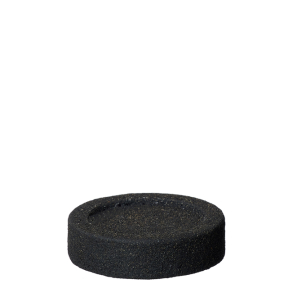 WOODz candle holder low, ASH