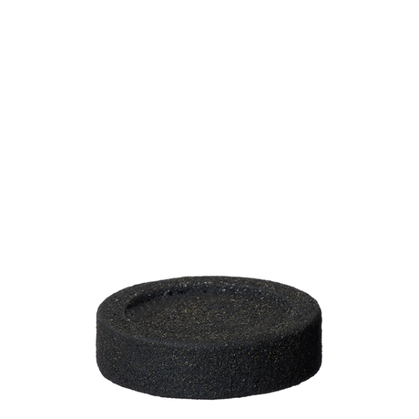 Wood'z candle holder low, ASH