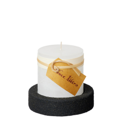 WOODz candle holder low, ASH
