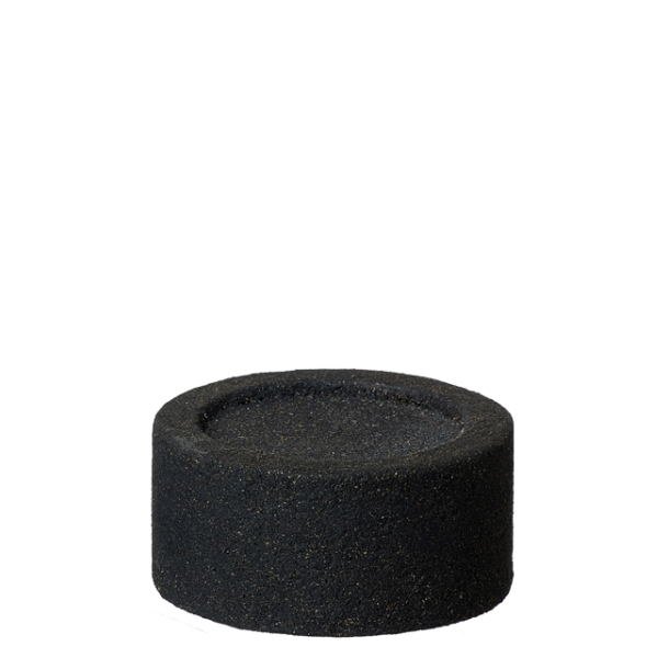 WOODz candle holder tall, ASH