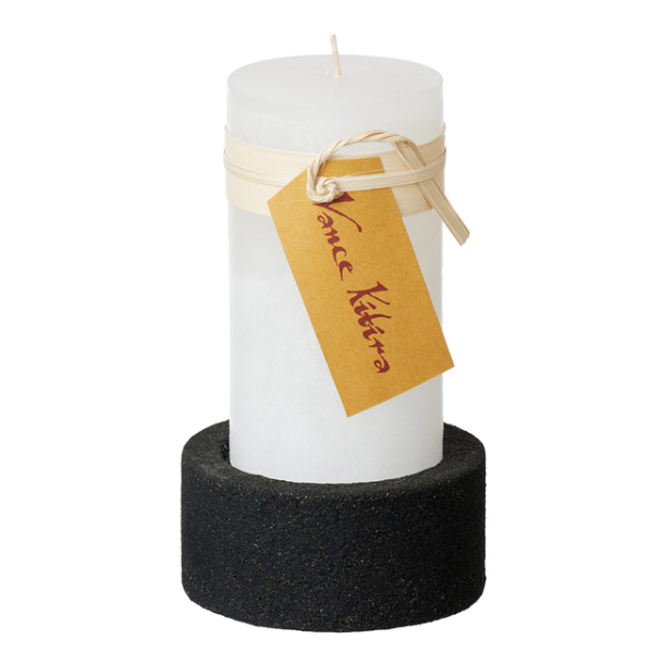 WOODz candle holder tall, ASH