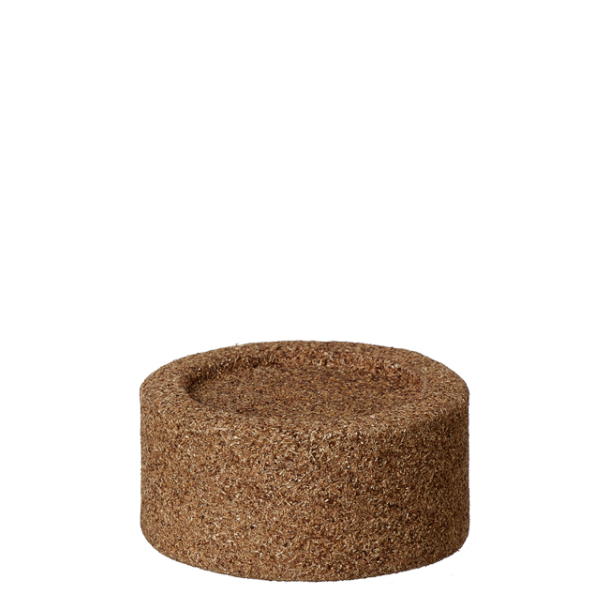 WOODz candle holder tall, Light Wood