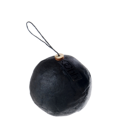 Gift box w/6 pulp balls, black