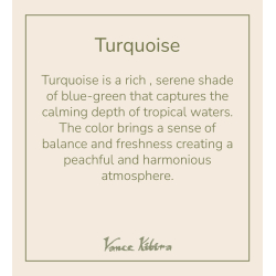 Timber� Pillar Candle, Turquoise