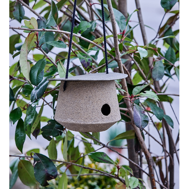 Birdhouse hanging, outdoor friendly