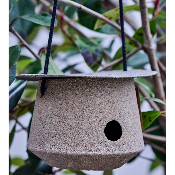 Birdhouse hanging, outdoor friendly