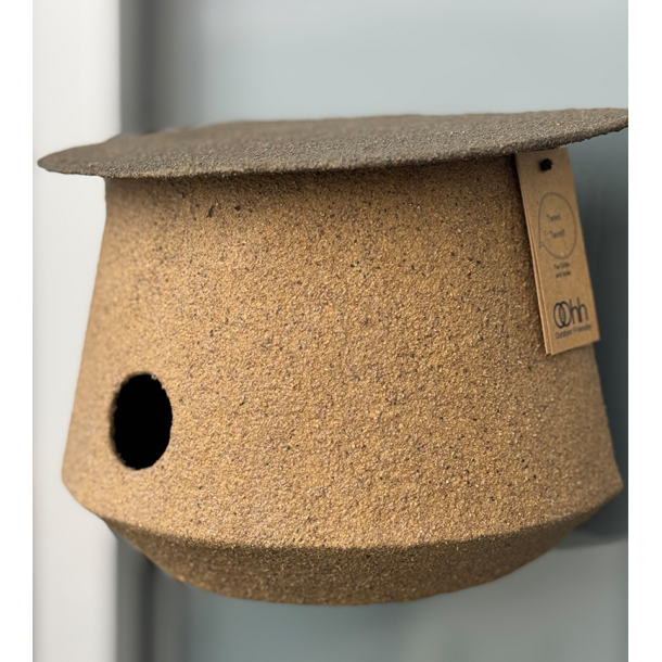 Birdhouse wall hanging, outdoor friendly