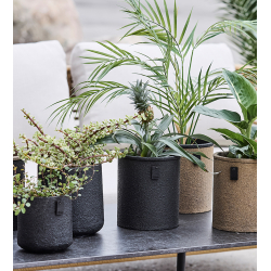 Outdoor Duo Pot, Light Wood