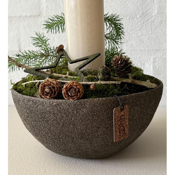 XL Calendar Candle, White