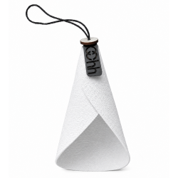 Xmas Hanging Cone, White