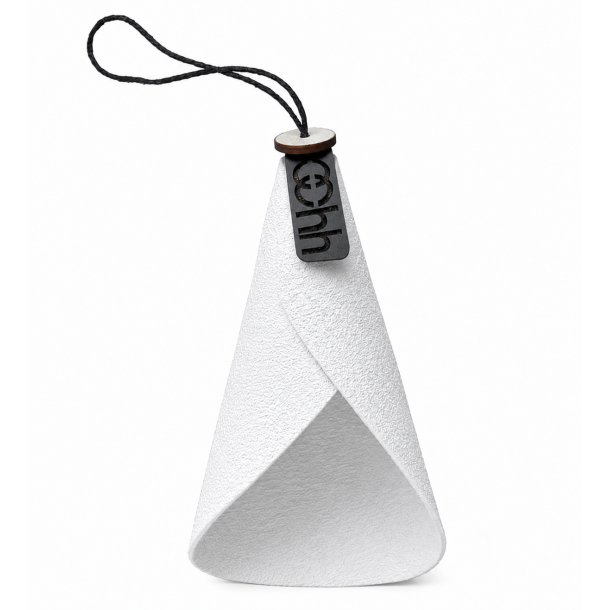 Xmas Hanging Cone, White