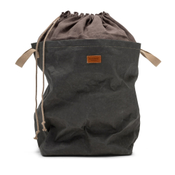 Positano Linned vasketjskurv, Dark Grey