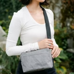 Tracolla Large, Grey