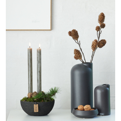 Ania keramik bakke sand finish, Black