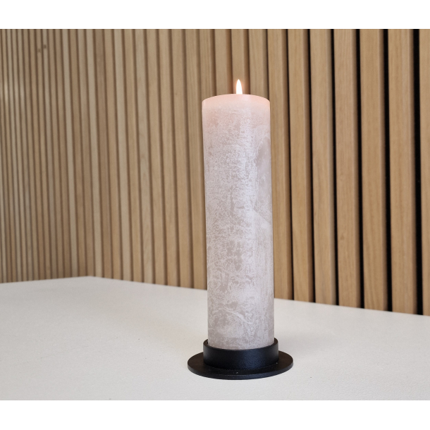Pillar candle holder, Black