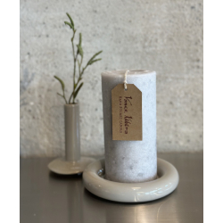 Lily vase med Glossy finish, sand