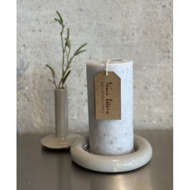 Lily vase med Glossy finish, sand