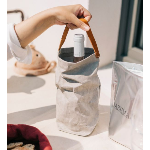 Wine Bag, Grey