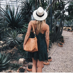 GEMMA BAG SMALL INTRECCIATO CAMEL