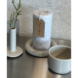 Lily vase with Glossy finish, sand