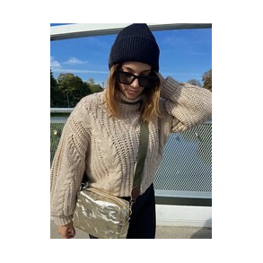 Tracolla Large, platin