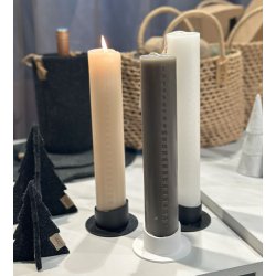 Set with Moon XL calendar candle and White holder