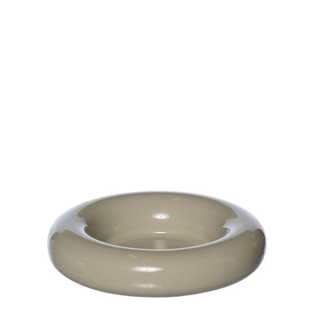 Ania ring votive holder, Glossy sand