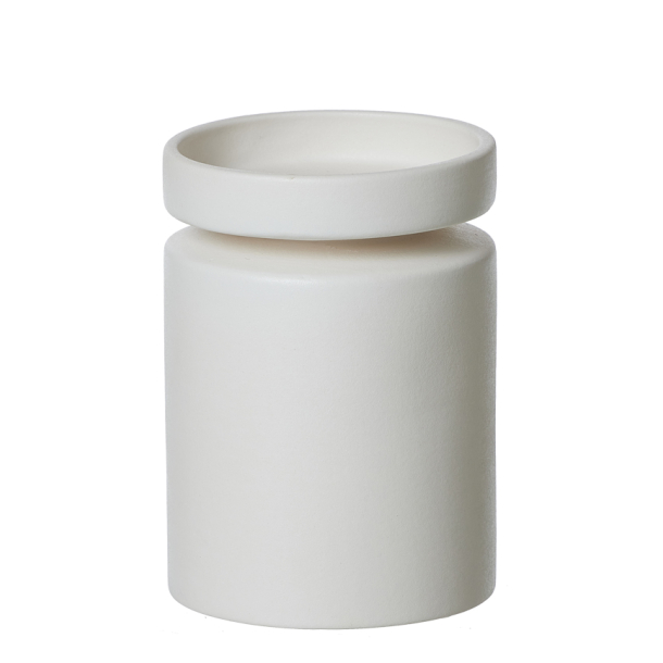 Ania Duo, Vase &amp; Lysestage, Hvid