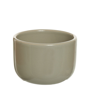 Andrea Ceramic bowl with glossy finish, Sand