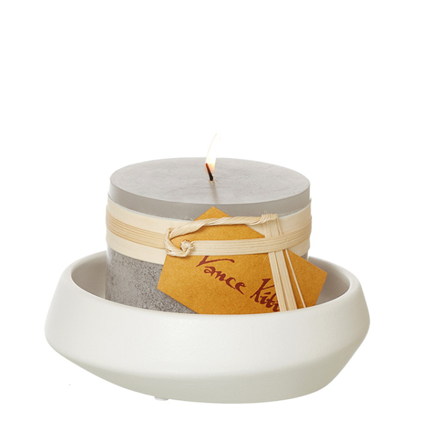  Ania keramik bakke sand finish, Hvid