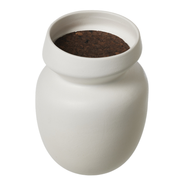 ANIA vase, sand finish, Sand