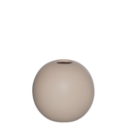 Set with Blossom Vase and Blossom Ball, Light Brown