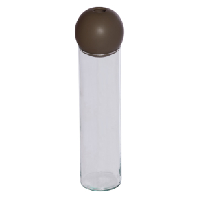 S�t med Blossom Vase og Blossom Ball, Taupe