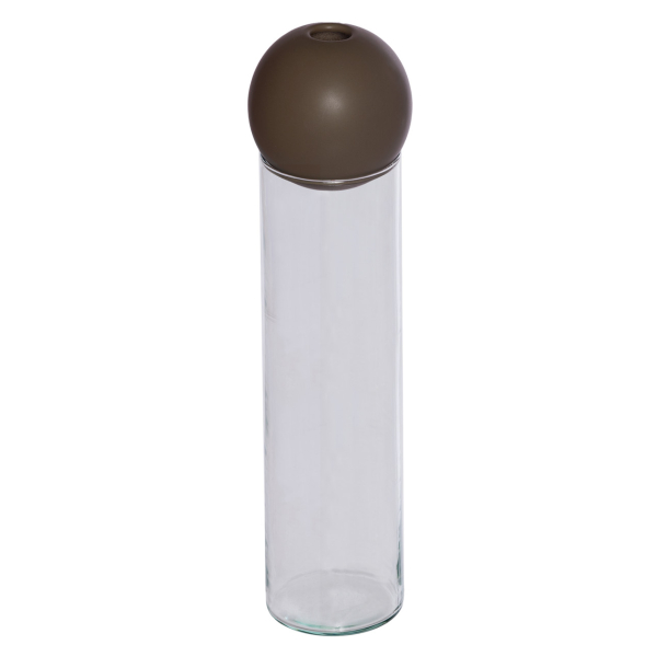 S�t med Blossom Vase og Blossom Ball, Taupe