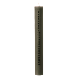 Kalenderlys, Burnt Olive