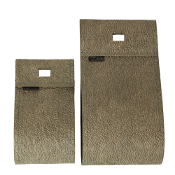 Flower Clutch, Burnt Olive