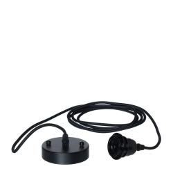 Flettet papir lamper, large, incl. fatning &amp; ledning