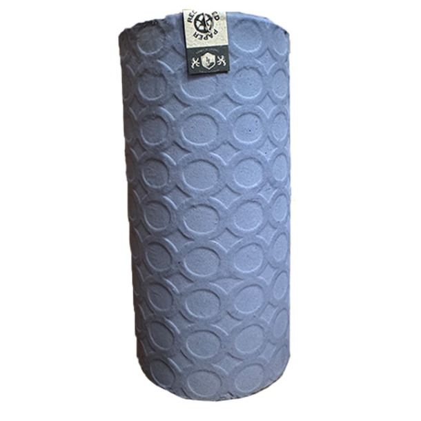 Cylinder Vase With Rounds, Purple