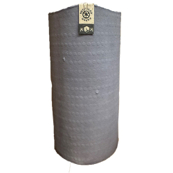 Cylinder Vase With Dots, Purple