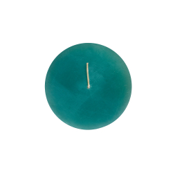 Timber� Pillar Candle, Turquoise