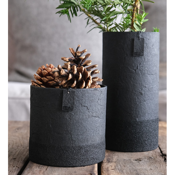 WOODz Edge pot, Black