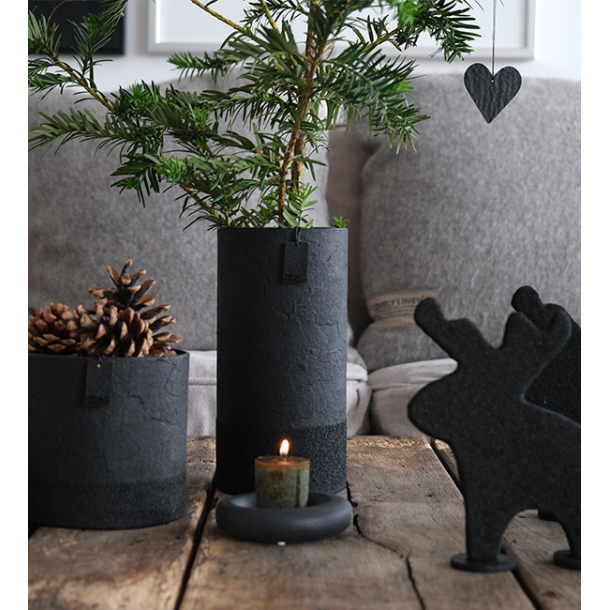 WOODz Edge vase, Taupe