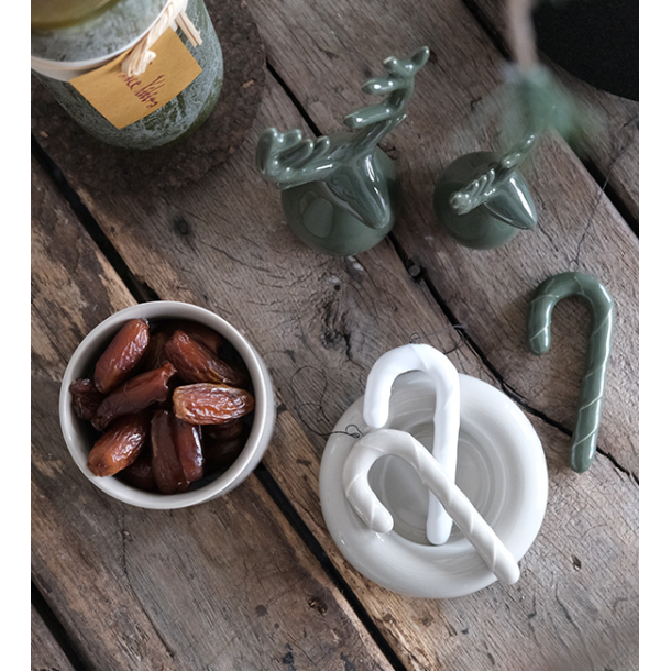 s/4 OOhh candy canes, glossy Hunting Green